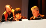 Script Alive - 
	Actor Rob Davies with writers Euan Trehearn and Niall Davidson
